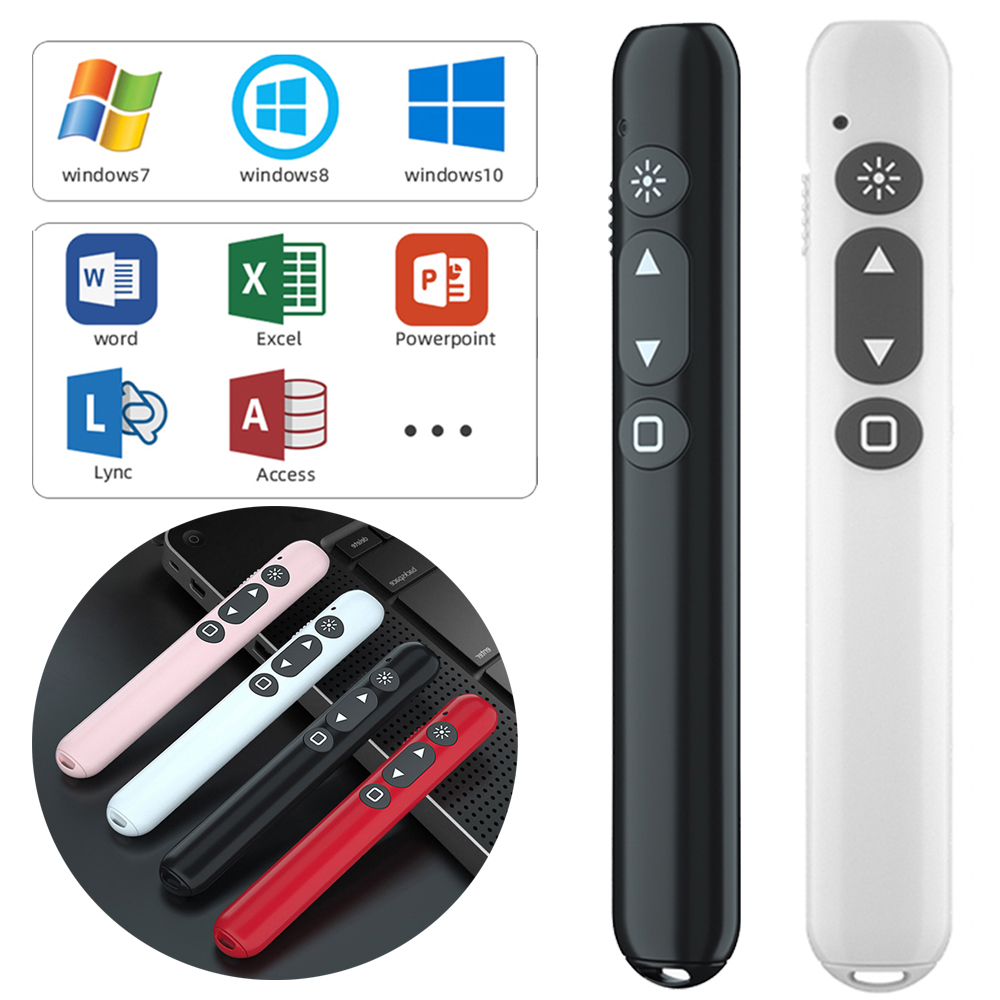PowerPoint Pointer Presentation with Laser PPT Presenter Remote Clicker