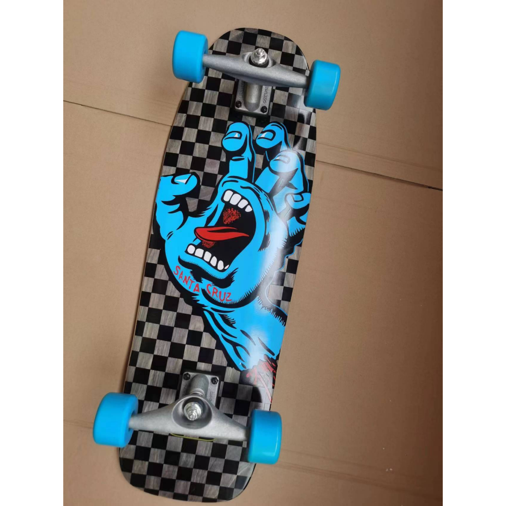CARVER SANTACRUZ surf skateboard old school skateboard pro canandin