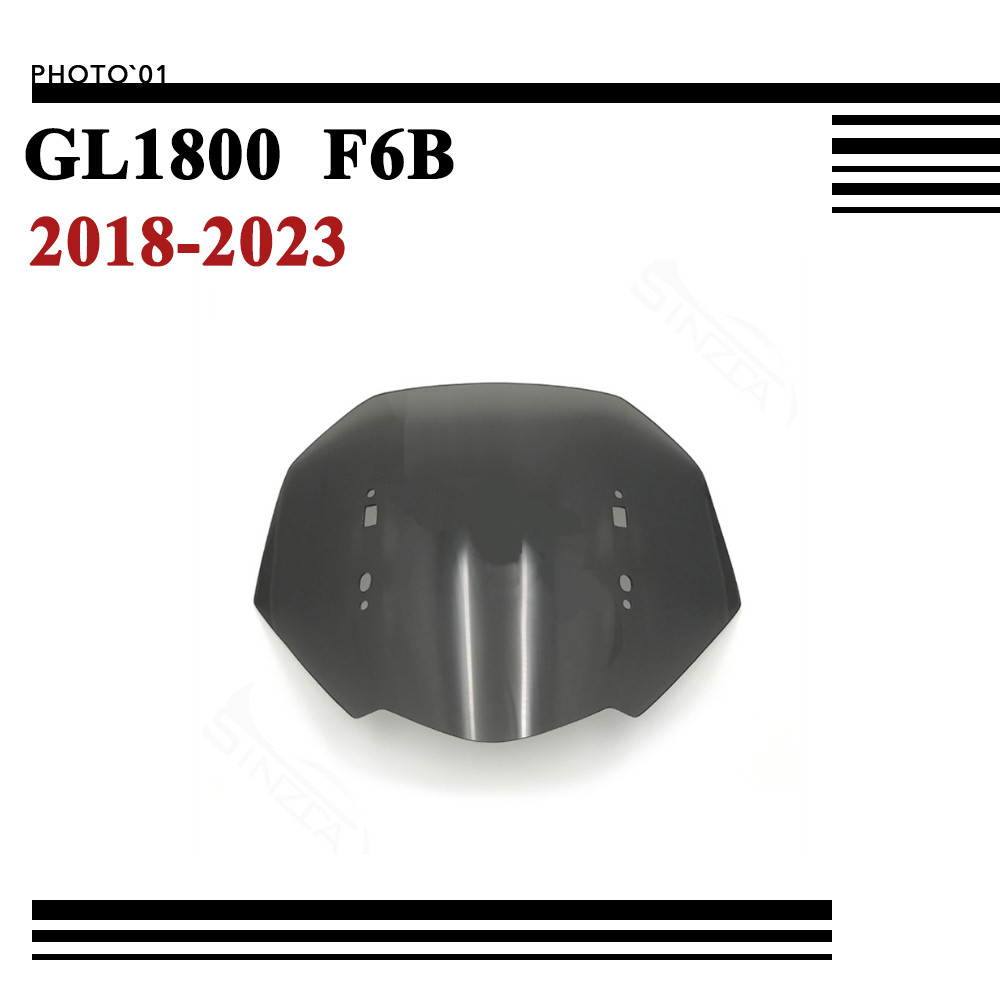 PSLER Verstellbare Windabweiser Für Honda Goldwing GL1800 F6B (2001-2017) – Belüftete Seitenspoiler Aus Polycarbonat