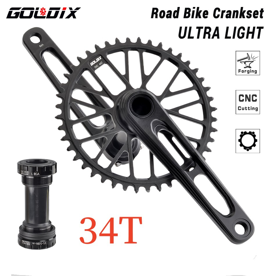 Crank Arm Ultra Light Crank Mountain Compact Crank Bicycle Crank