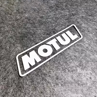 [P-A725] Motul Reflective Sticker Front Bumper Surround Sticker Oil ...