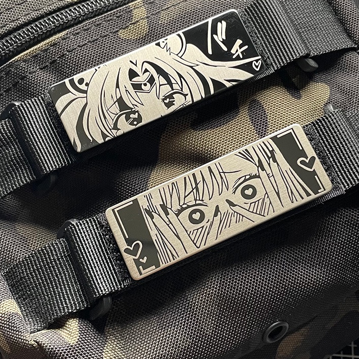 【Customized 】 Metal Girl Morale Chapter Anime Cartoon 3D Velcro Patch ...