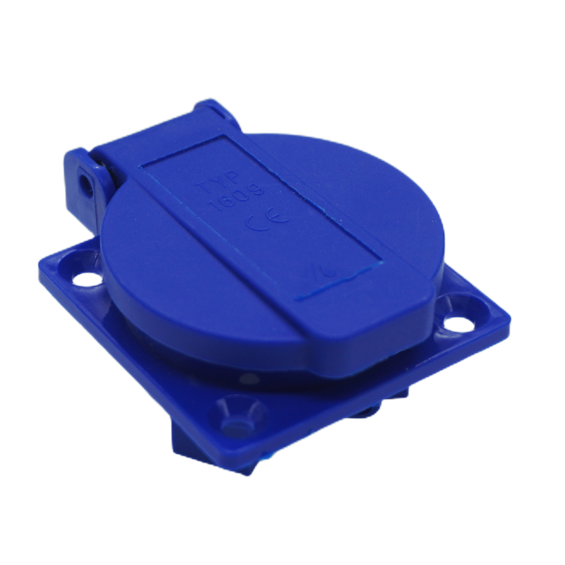 Austrian New Zealand Waterproof Industrial Socket 16A 250V AC Power ...