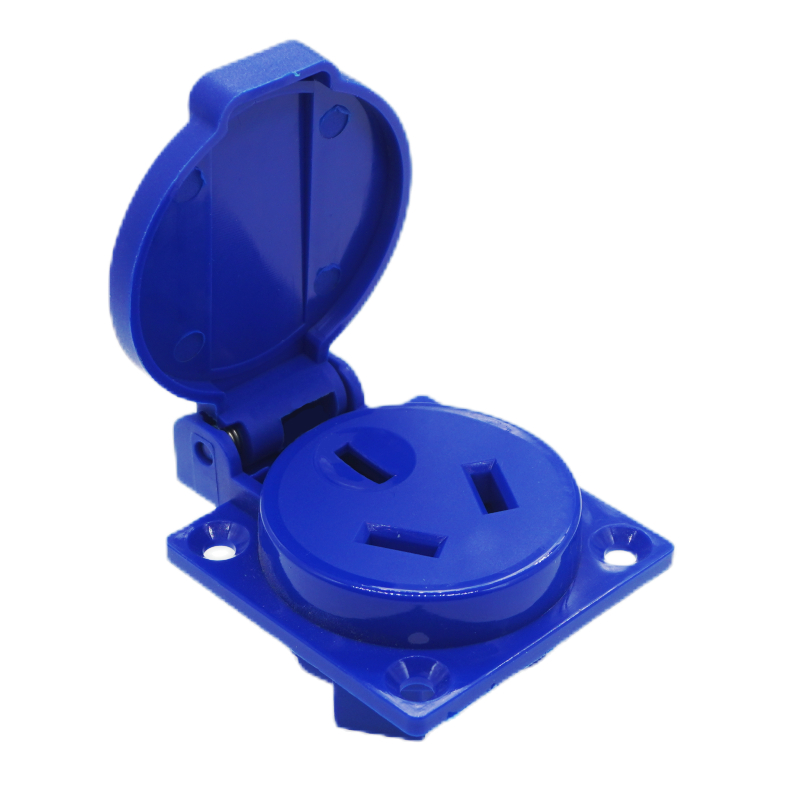 Austrian New Zealand Waterproof Industrial Socket 16A 250V AC Power ...