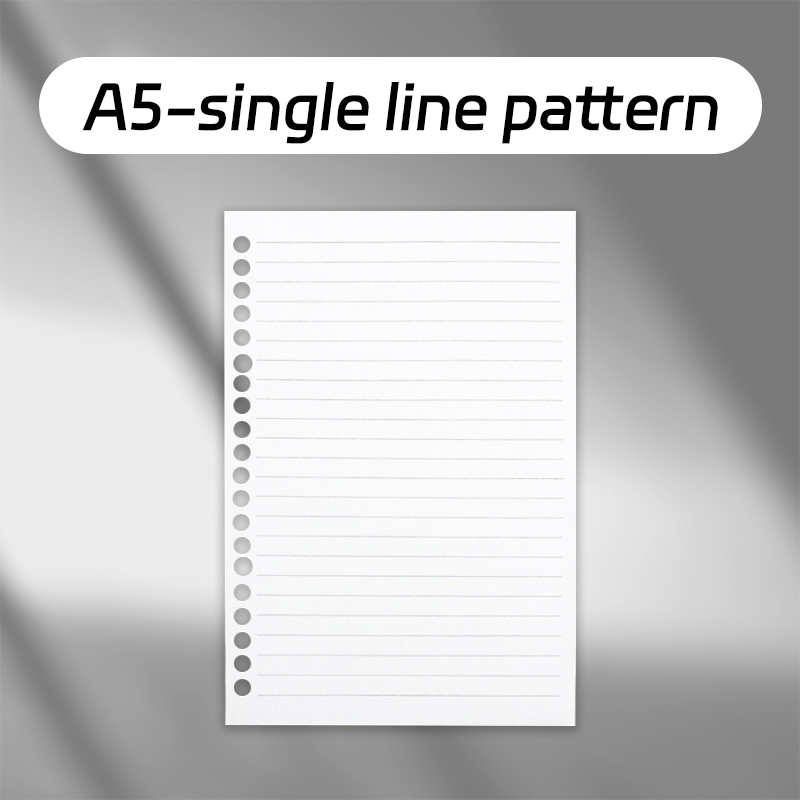 Loose Leaf Notebook A4/B5/A5 Binder Notebooks Replaceable Refill