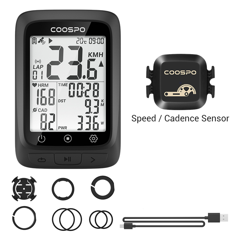 Coospo BC107 Bike speedometer wireless water proof IP67 Rechargeable