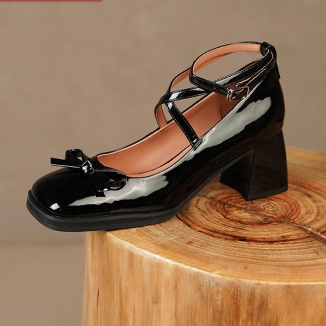 [Value Choice] Hepburn Mary Jane Womens 3 Inches High Heels Platform ...