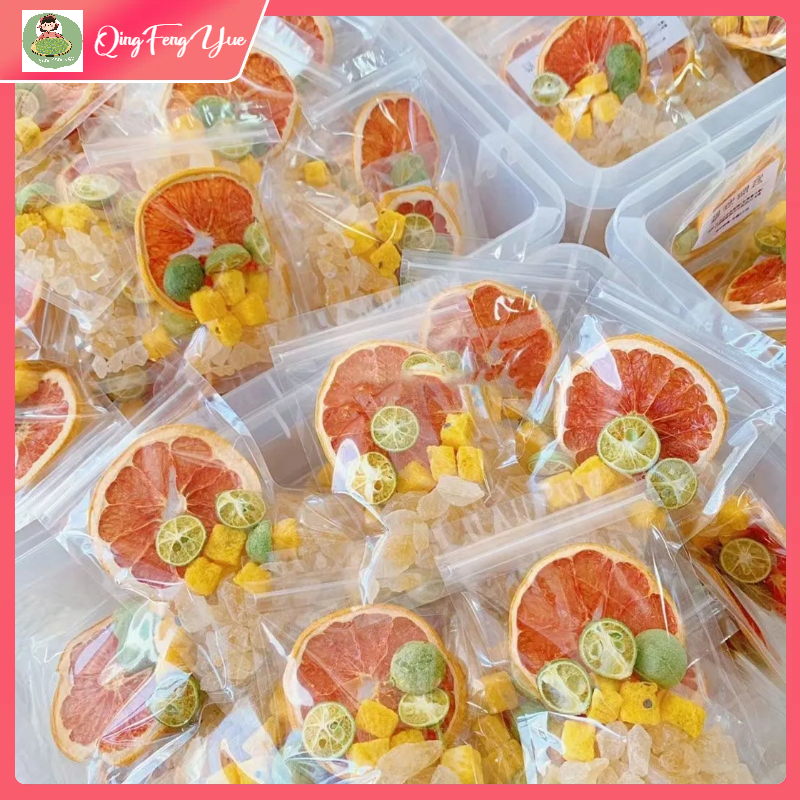 Summer Fruit Tea Vitamin C FreezeDried Craftsmanship Grapefruit Green