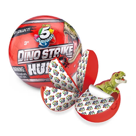 5 SURPRISE Dino Strike Hunt Series 3 Mystery Collectible Capsule by ...