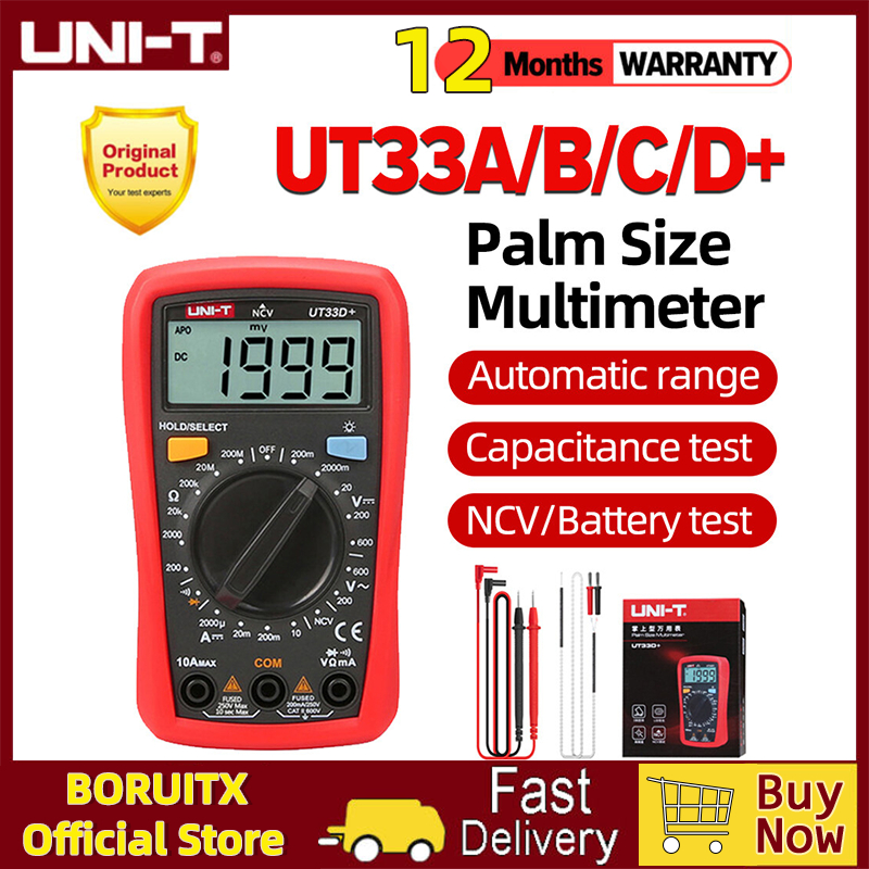 UT33B+ Digital Multimeter UNI-T (Palm Size) | Labtex BD
