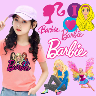 Barbie Logo T Shirt Iron on Transfer Decal #3