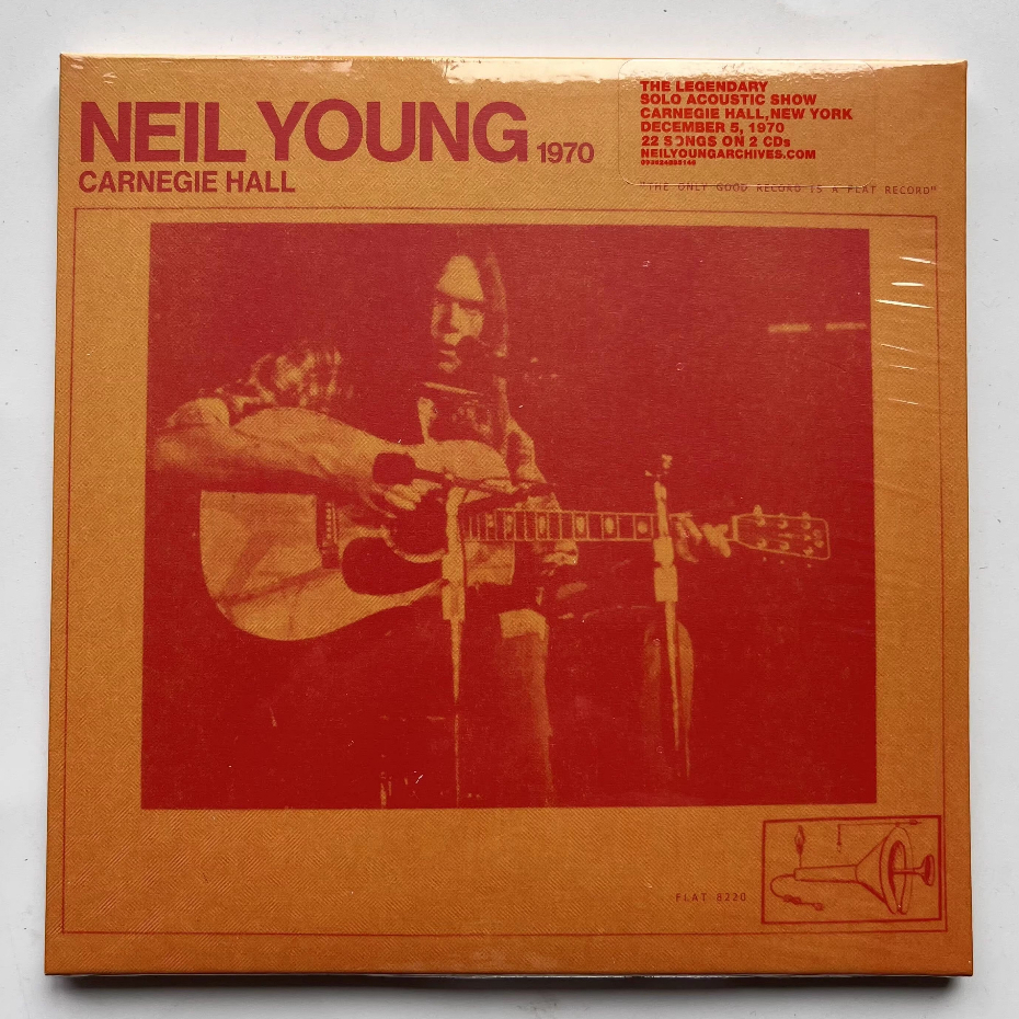 Neil Young Hitchhiker Neil Young Carnegie Hall 1970 CD Album Ready