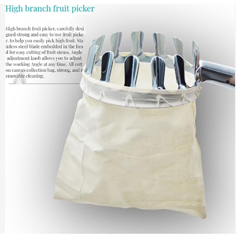 Metal fruit picker, agricultural and garden hardware tools, fruit