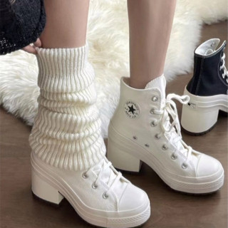 Converse with heels clearance for sale