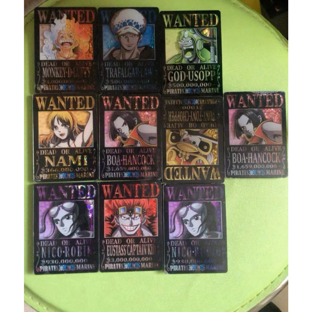 One Piece Anime Card Glitter Card Zoro Shanks Luffy Shopee Philippines