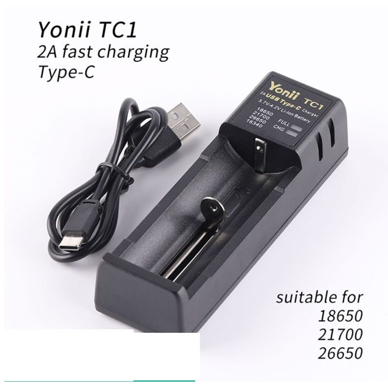 Battery Charger Multi-Purpose Lithium For 18650 /4500 21700/26650/20350 ...