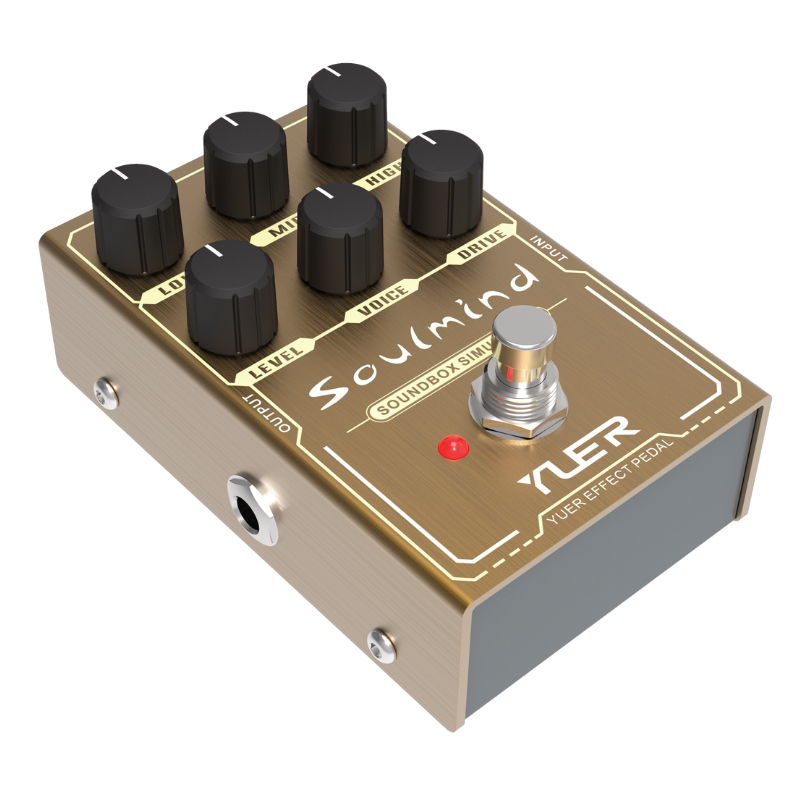 OFFICIAL✓] YUER Guitar Effect Pedal Preamp Fender'57 Deluxe Amp