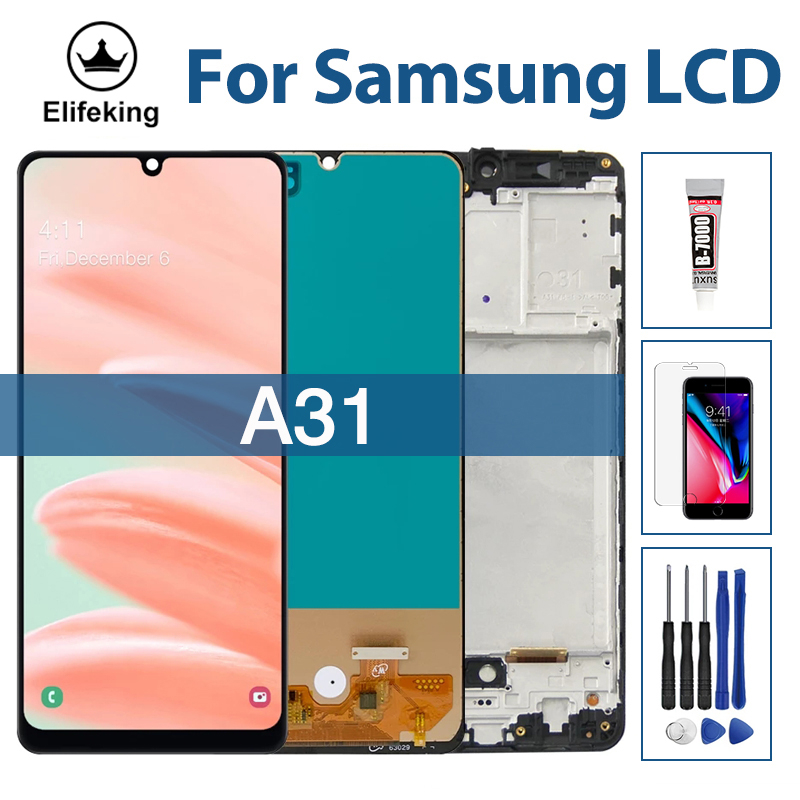 OLED LCD For Samsung Galaxy A31 LCD Display Touch Screen Digitizer SM ...