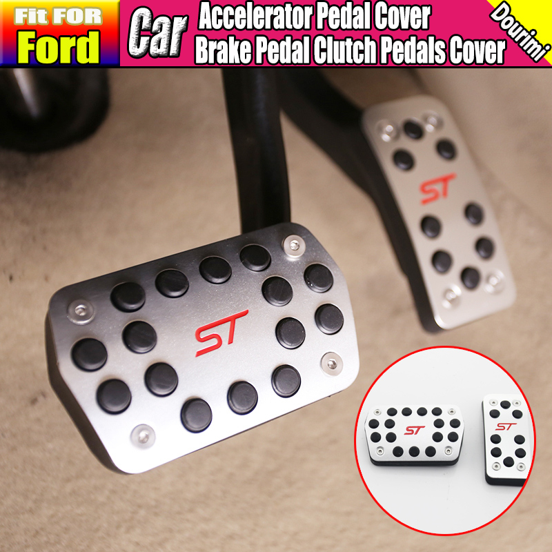 Car Accelerator Pedal Brake Pedal Clutch Pedals Cover Gas Pedal Fuel