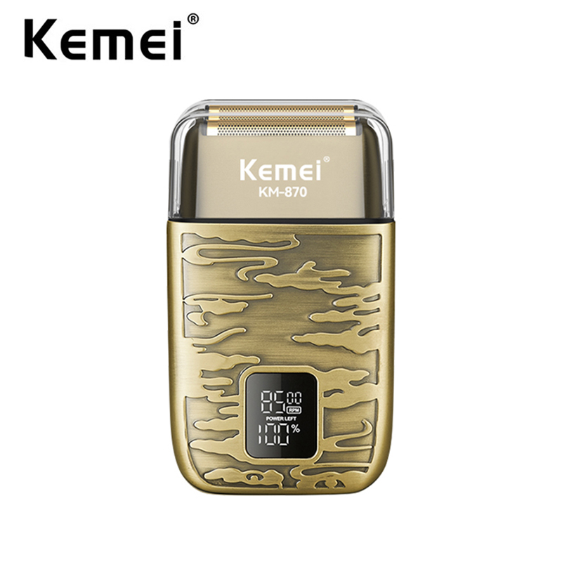 Kemei Electric Razor Professional Close Head Shaver for Bald Men ...