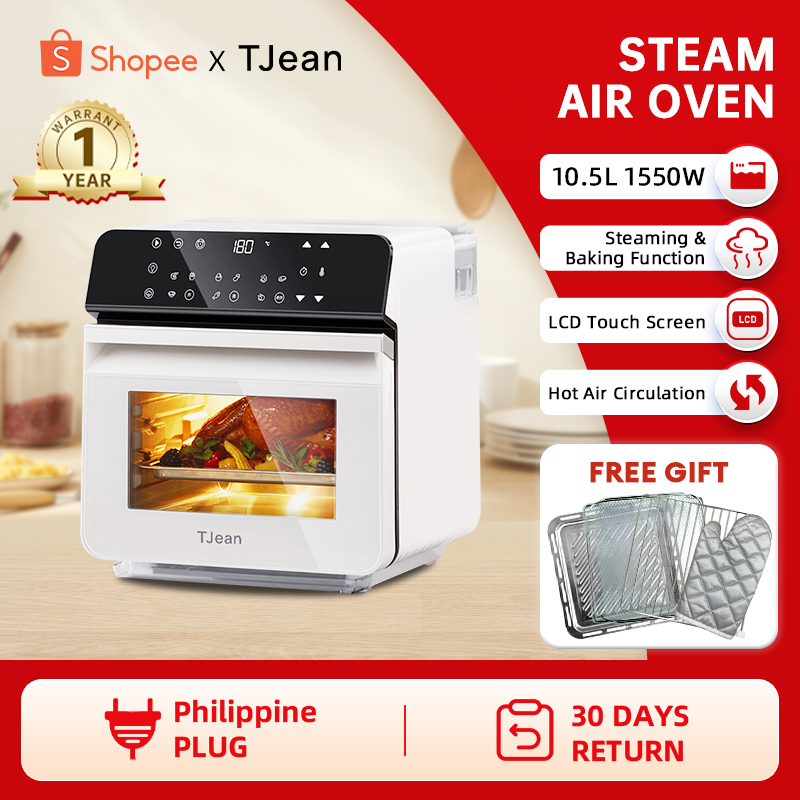 TJean Multifunctional Household Visual Steam Oven 10.5L | Shopee ...