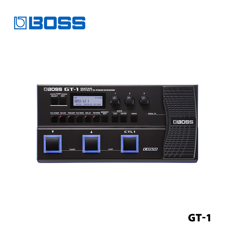 BOSS GT1 Multieffects Guitar Pedal Electric Guitar MultiEffects Bass