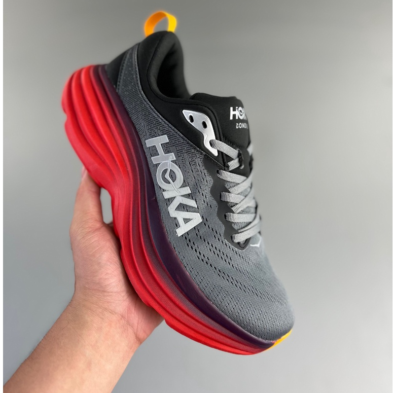 Fashion HOKA ONE ONE Bondi 8 Men Women Casual Sports Shoes Shock