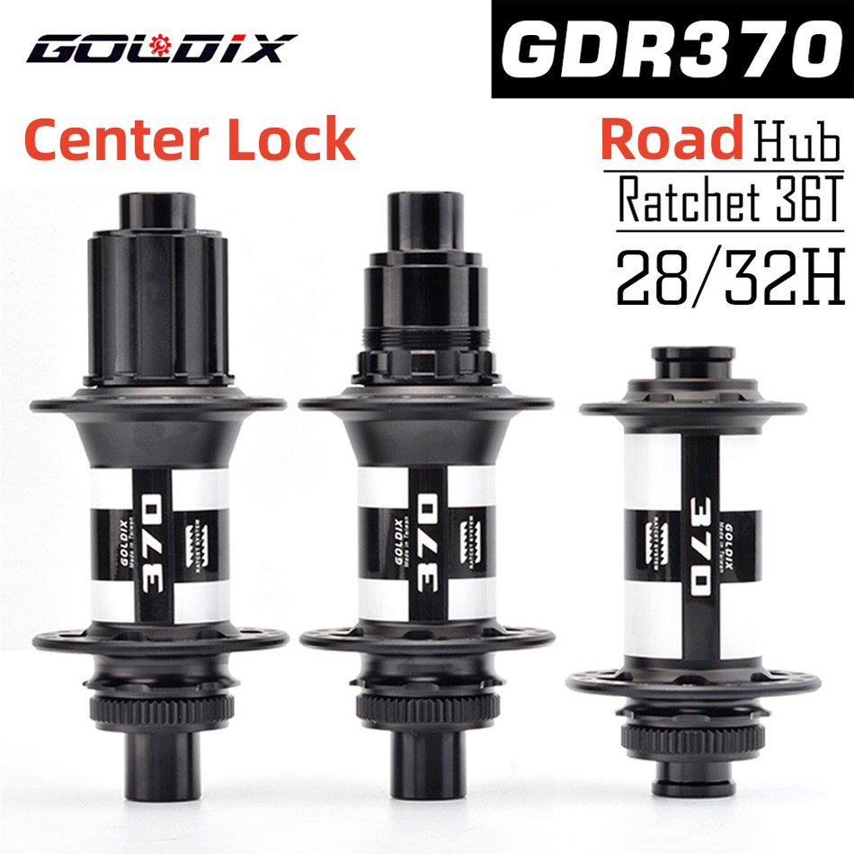GOLDIX Road bike hub Sealed Bearing Center lock Disc Brake JBend 28/32