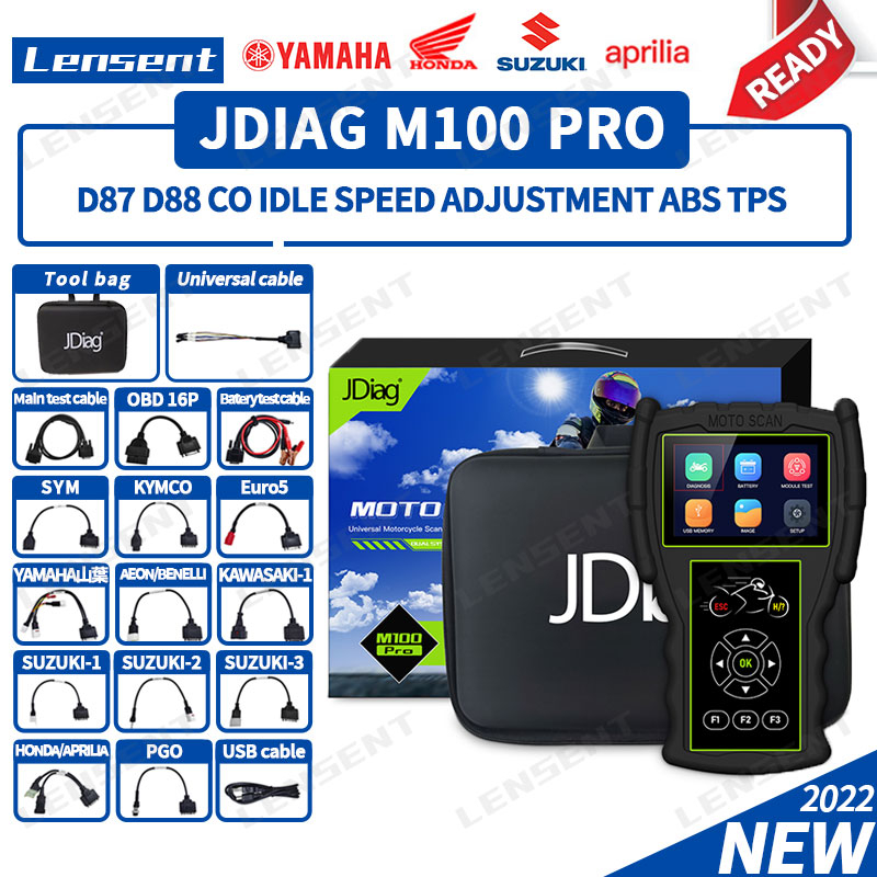 jdiag m100 pro motorcycle diagnostic scanner