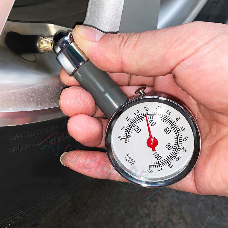 Car Truck Tyre Tire Air Pressure Gauge Meter Tester Motorcycle Bike