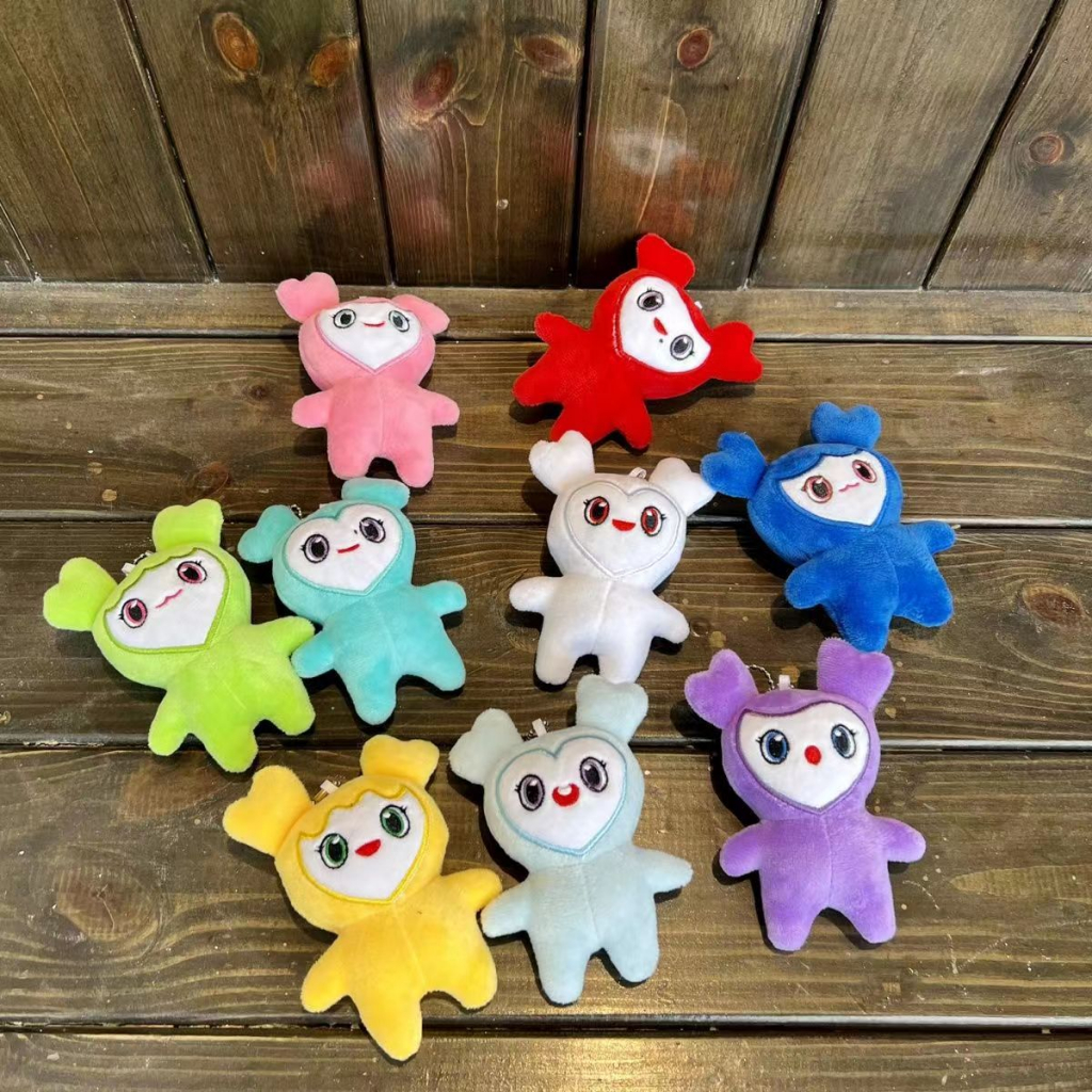 Twice Cartoon Plush Dolls MOMO LOVELY NAVELY JIVELY MIVELY Stuffed