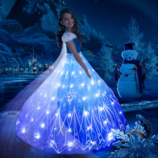 Movie Snow Queen Halloween Costume Adult Elsa Cosplay Fancy Dress