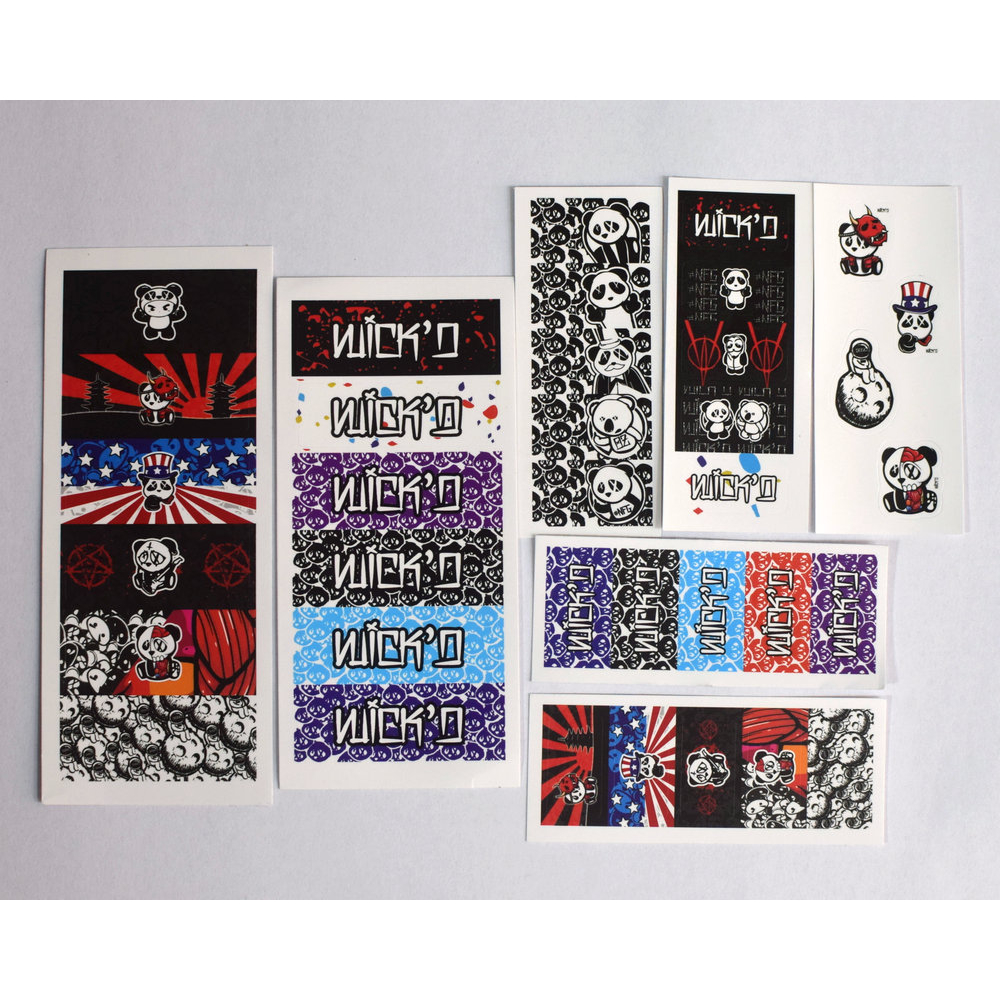 Ready stock bottom and VOID stickers pack for billet box dotaio pulse ...
