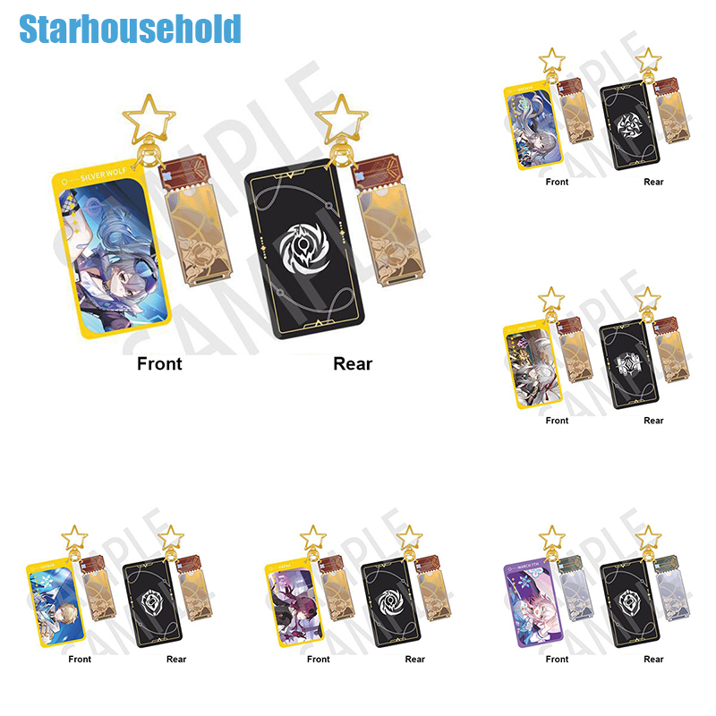 Honkai:Star Rail keychain Imbibitor Lunae sandwich two-piece jingyuan ...