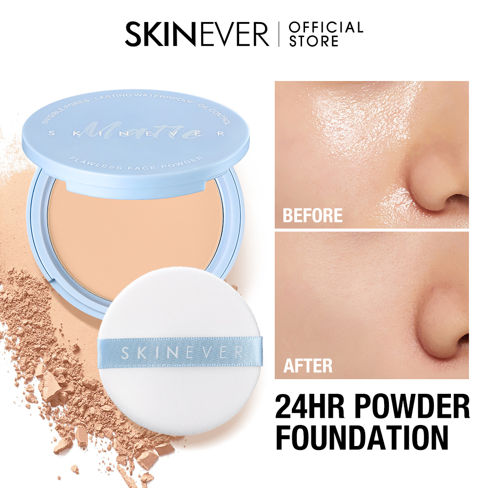 SKINEVER Oil Control Matte Face Powder Waterproof Long Lasting Makeup