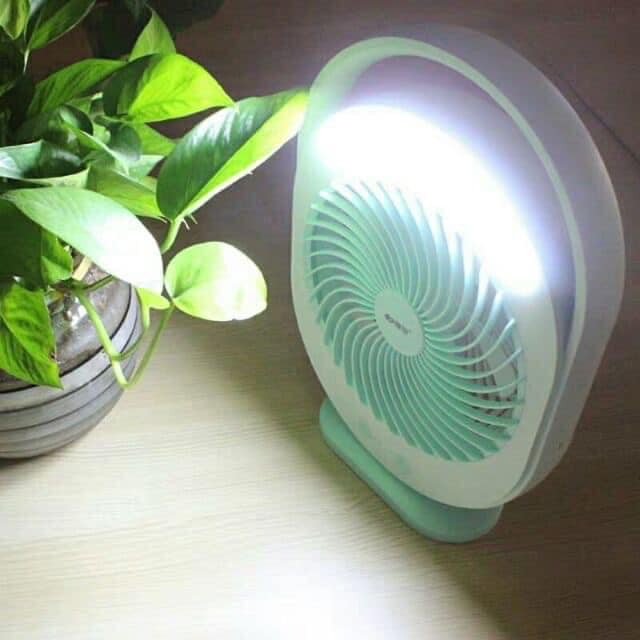 Charged Fan with Super Bright Led Light KM-F0336 Rechargeable Fan with ...