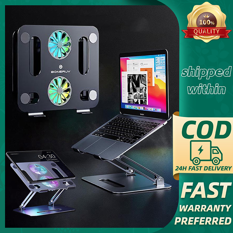 Laptop Stand With Fan Aluminum Adjustable Laptop Stand Laptop Cooler