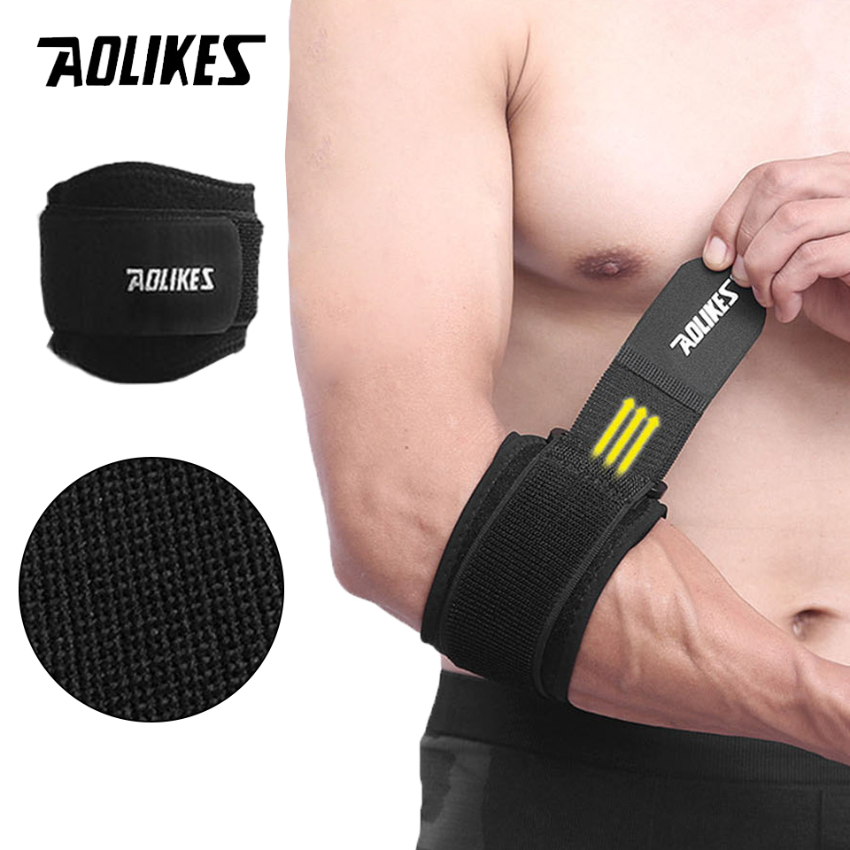 Aolikes 1pcs Tennis Elbow Braces For Tendonitis And Tennis Elbowgolfers Elbow Forearm Brace 