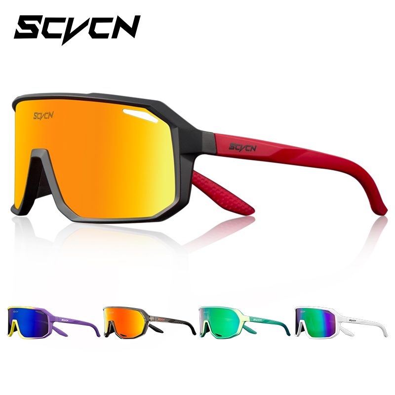 SCVCN Cycling Glasses UV400 Cycling Sunglasses Men's and women's