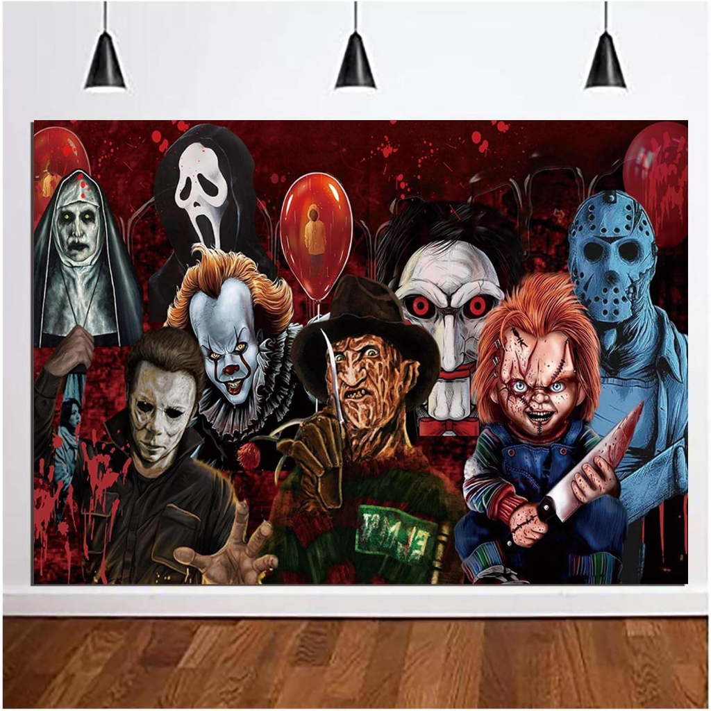 7x5ft Horror Classic Movie Character Photo Photography Backdrop Classic ...