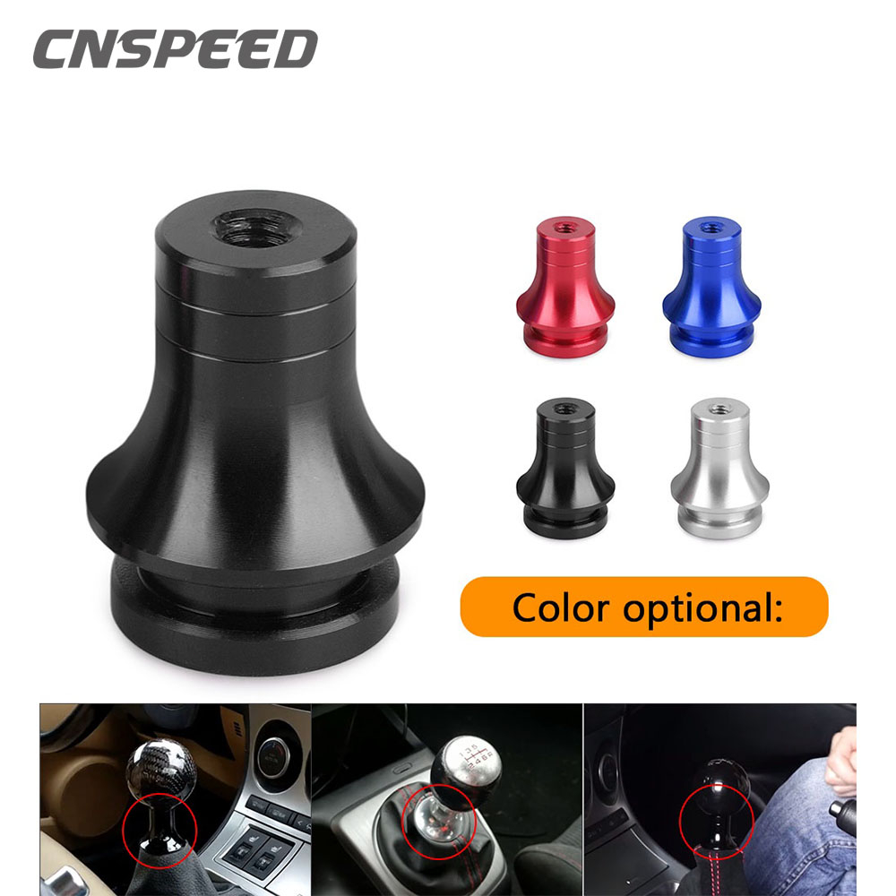 Universal Shift Knob Adapter M10X1.5 M10X1.25 M12X1.25 Thread Aluminum