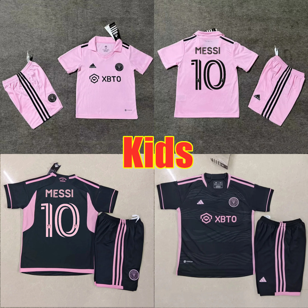 【AIGE】20232024 Inter Miami Jersey Home Away Football Jersey For Kids Children men Jersey