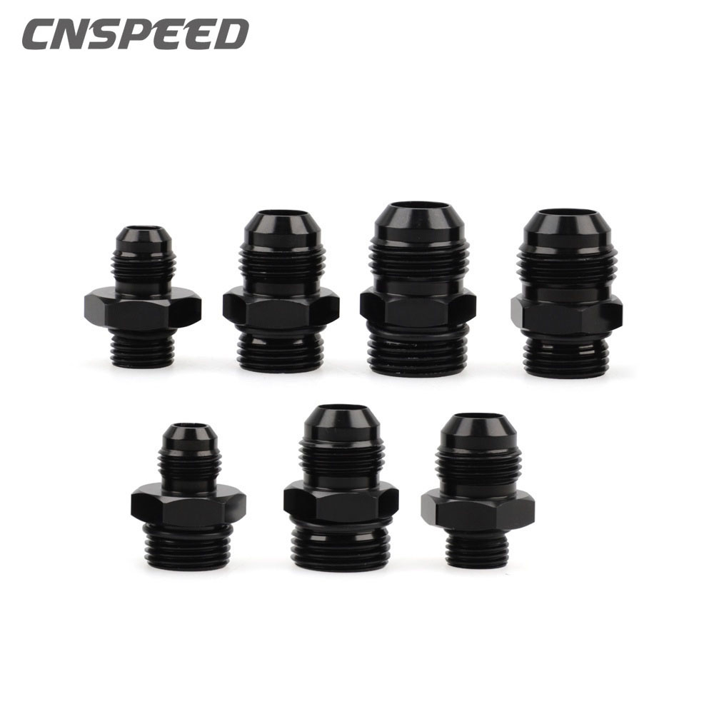2PCS ORB-8 O-ring Boss AN8 8AN to AN10 10AN Male