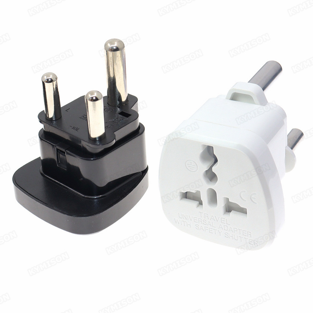 Large South Africa Travel Adapter Type M Universal to BS546 Converter