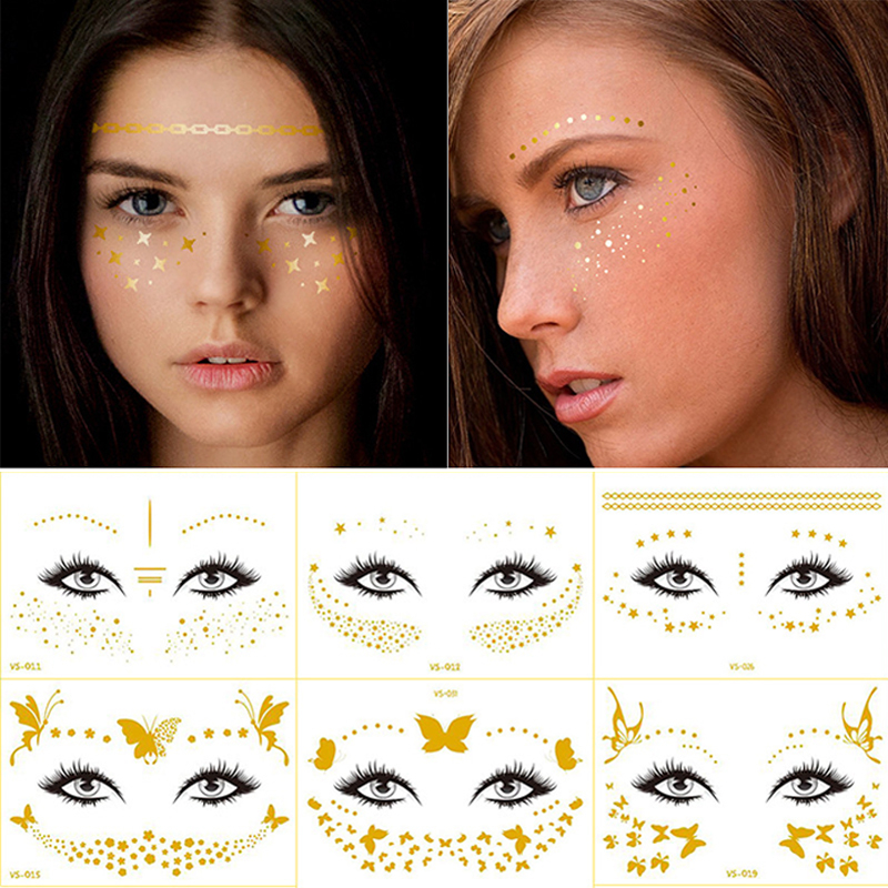 Freckle Face Tattoo Stickers Little Star/Freckle Face Stickers for ...