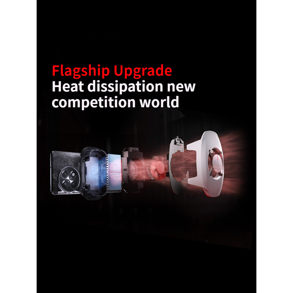 OnePlus 27W ice point cooling back clip dual cooler semiconductor phone ...