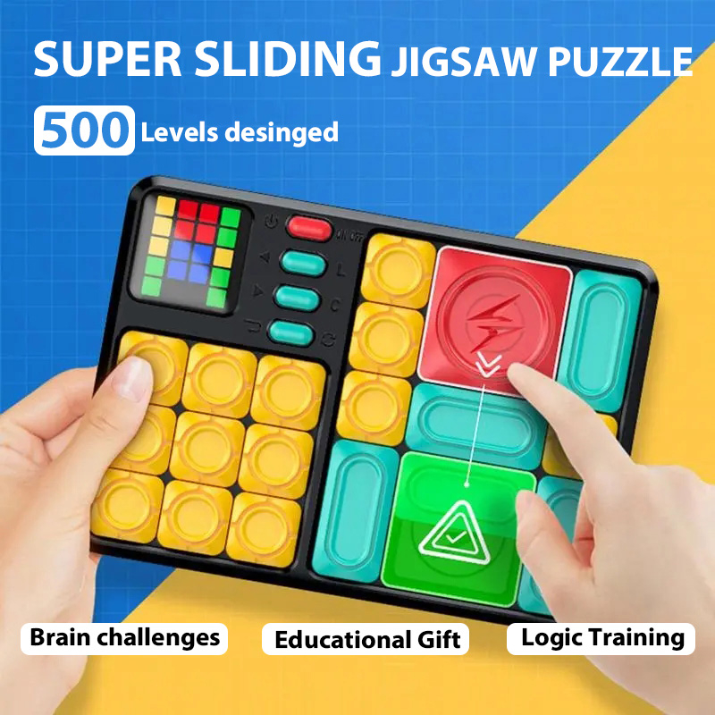 Super Slide Board Game Huarong Road Magent Smart Sensor Buildin 500
