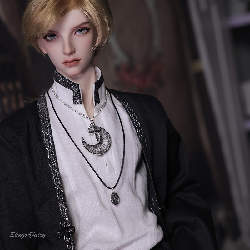 Shuga Fairy 1/3 Devin BJD Doll Blonde Prince ID75 Body National Costume ...