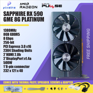 Sapphire radeon rx 590 8 gb pulse hot sale video card