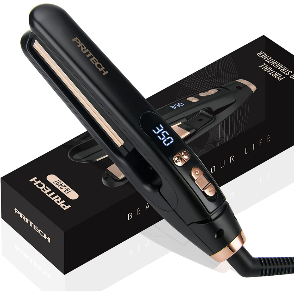 Pritech Professional Hair Straightening Iron with 4 Speed Control